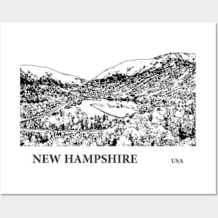 New Hampshire USA Posters and Art